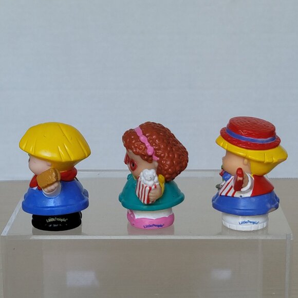 Fisher Price Little People Replacements Circus Eddie Maggie Farmer Eddie Lot/3 - Picture 10 of 15